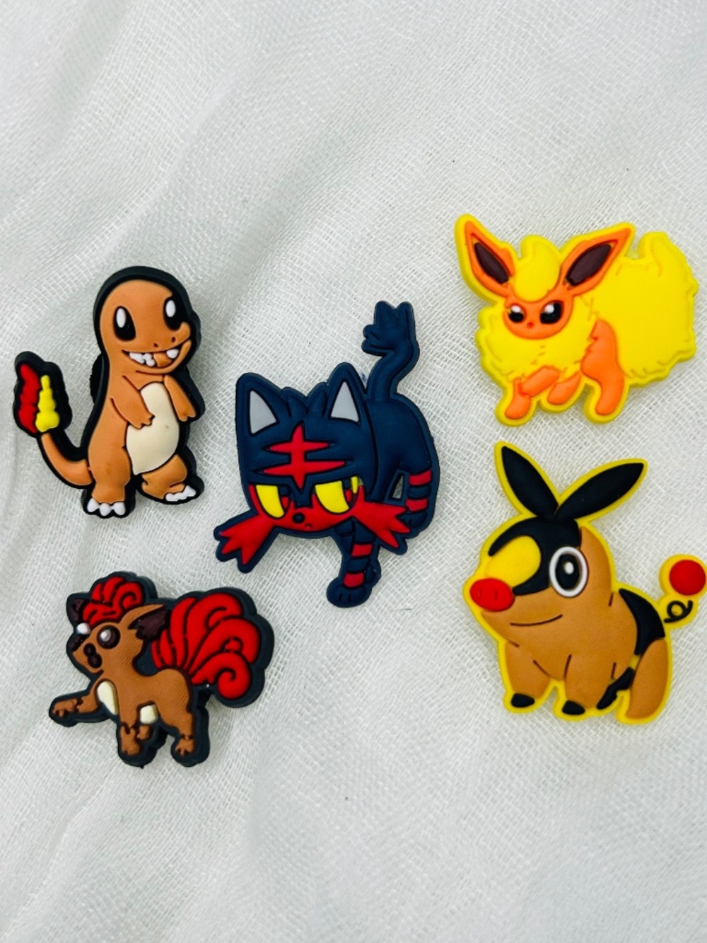 Pokemon Croc Charms, Jibbitz - Set #83